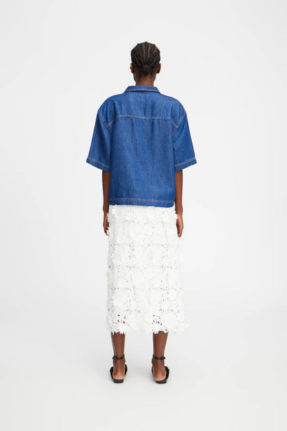 Munthe Phor Top Blue