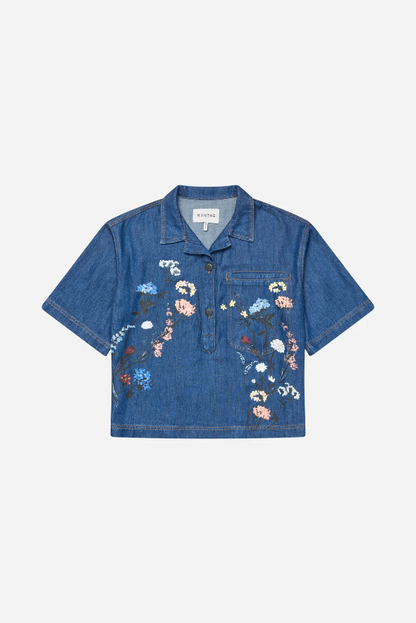 Munthe Phor Top Blue