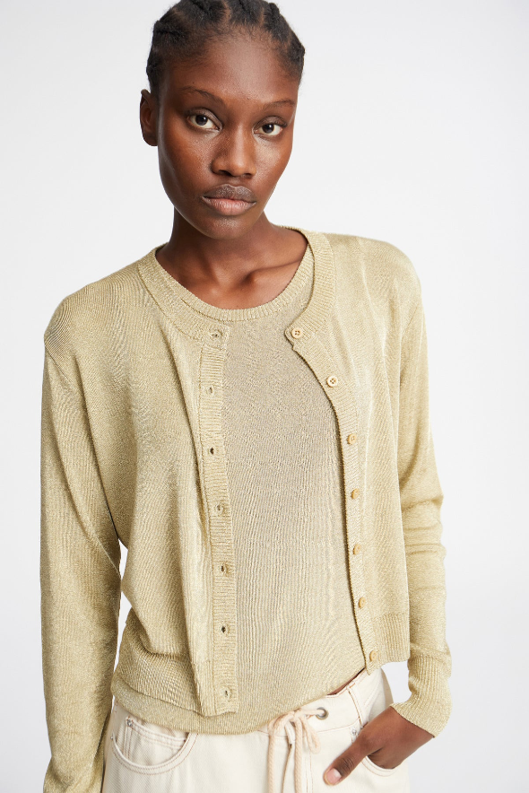 Munthe Parli Cardigan Gold
