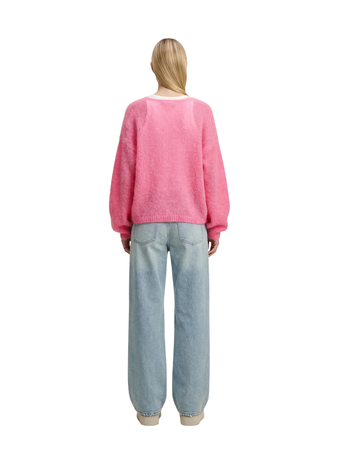 American Dreams Cornelia LS Cardigan Pink