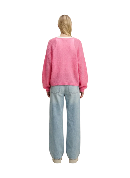 American Dreams Cornelia LS Cardigan Pink