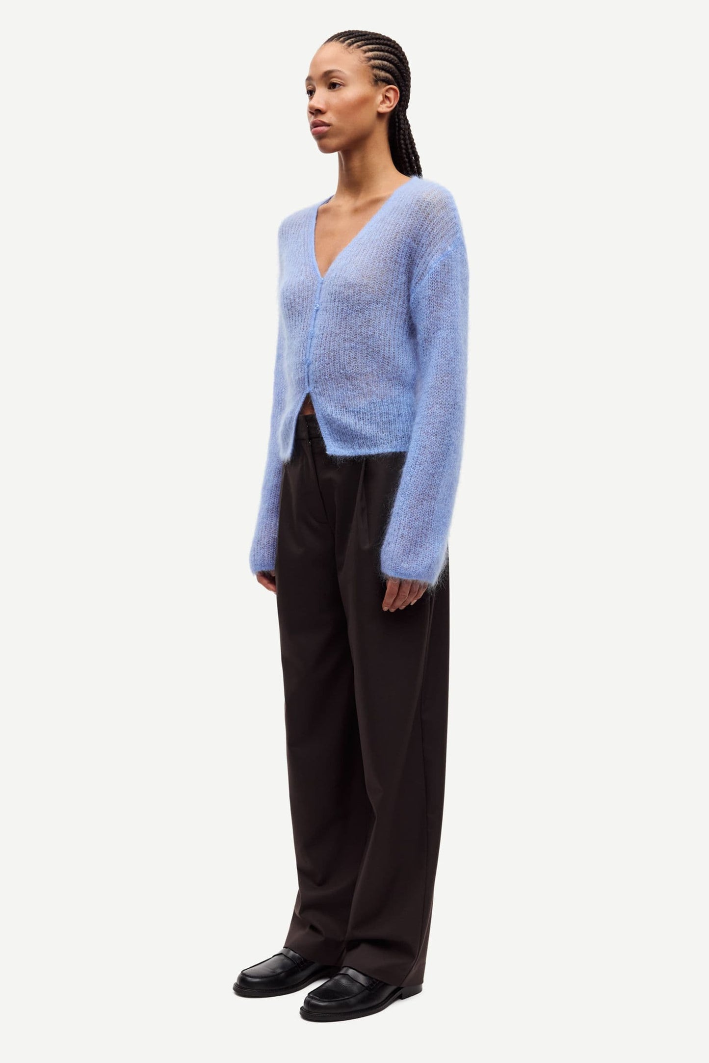 Samsoe Samsoe Sapoppie cardigan Della Robbia Blue