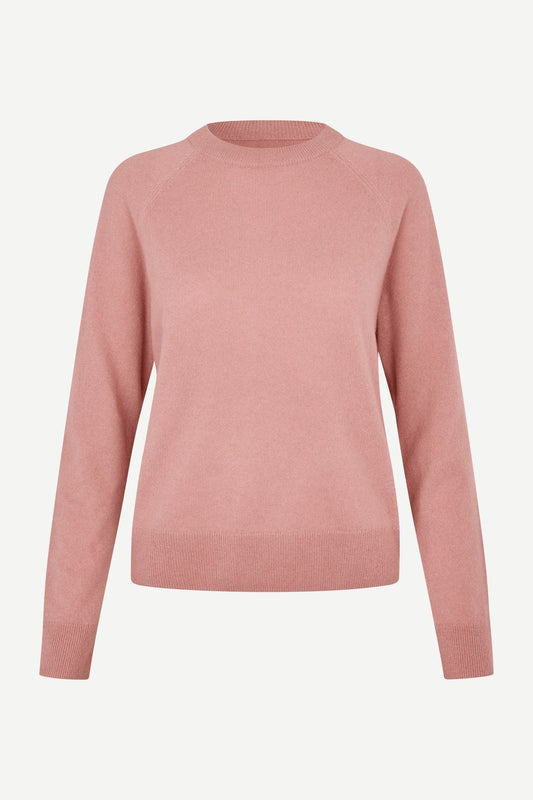 Samsoe Samsoe Boston O-Neck Orchid Haze Mel