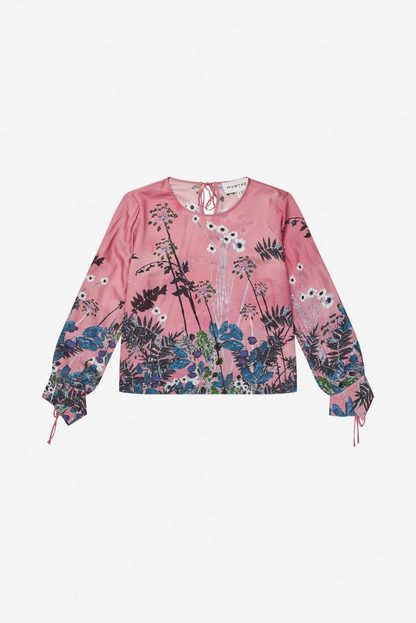 Munthe Basilia Top- Print Berry