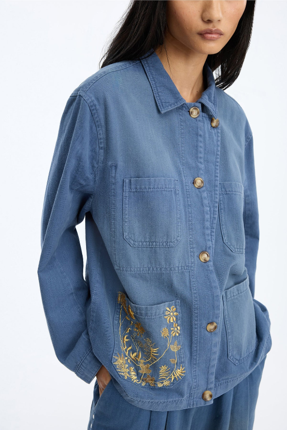 Munthe Bayan Outwear - Blue