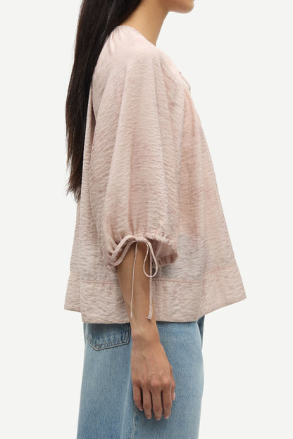 Samsoe Samsoe Samatera ss Blouse -Blooming Pink