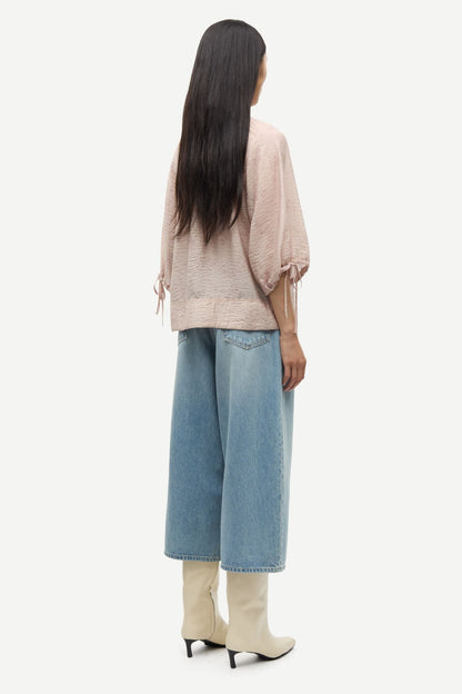 Samsoe Samsoe Samatera ss Blouse -Blooming Pink