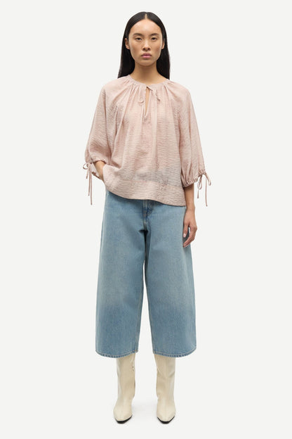 Samsoe Samsoe Samatera ss Blouse -Blooming Pink