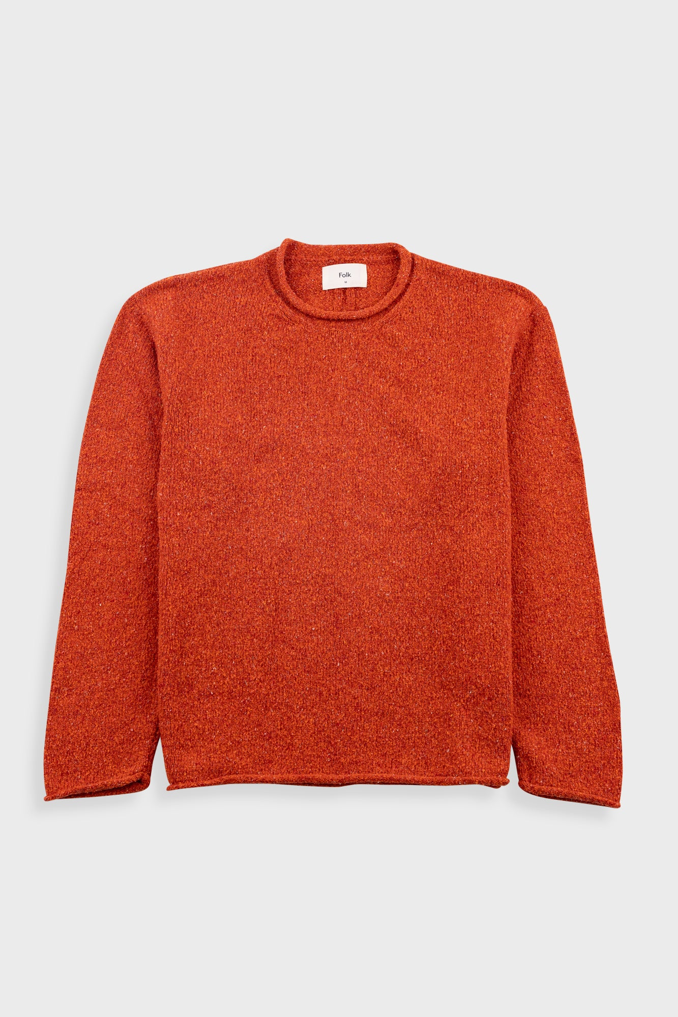 Folk Slouch Crew Red Oxide