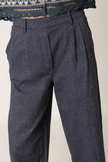Indi & Cold Lila Indigo Trousers