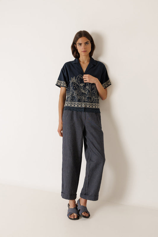 Indi & Cold Ruby Navy Shirt