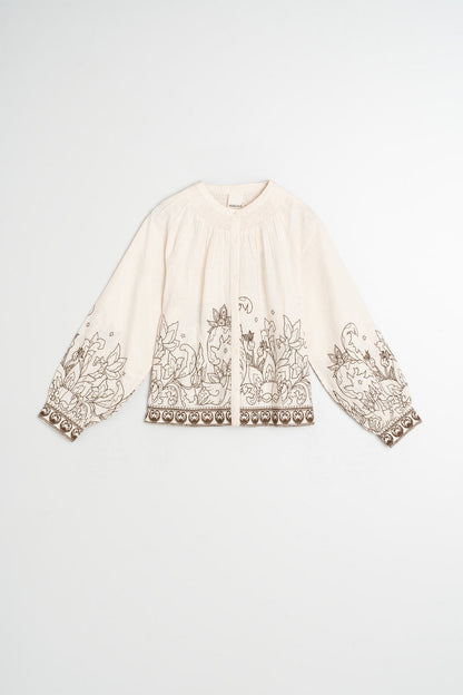 Indi & Cold Luna Ecru Shirt