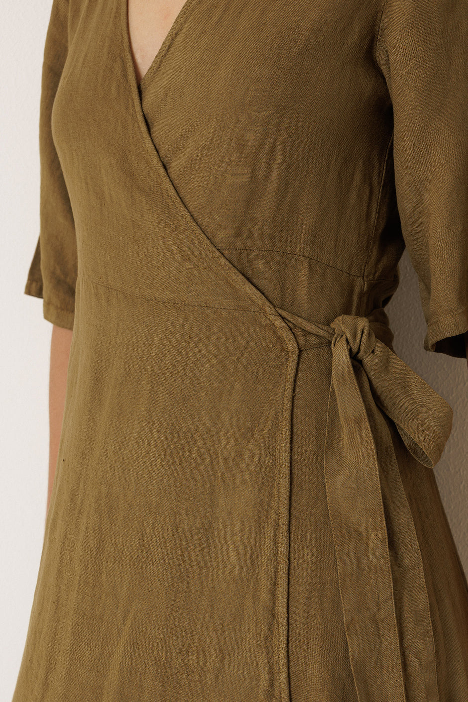 Indi & Cold Esme Khaki Dress