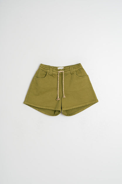 Indi & Cold Myla Khaki Bermuda Shorts