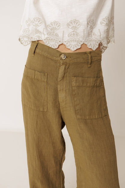 Indi & Cold Iris Khaki Trousers