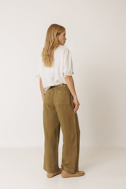 Indi & Cold Iris Khaki Trousers
