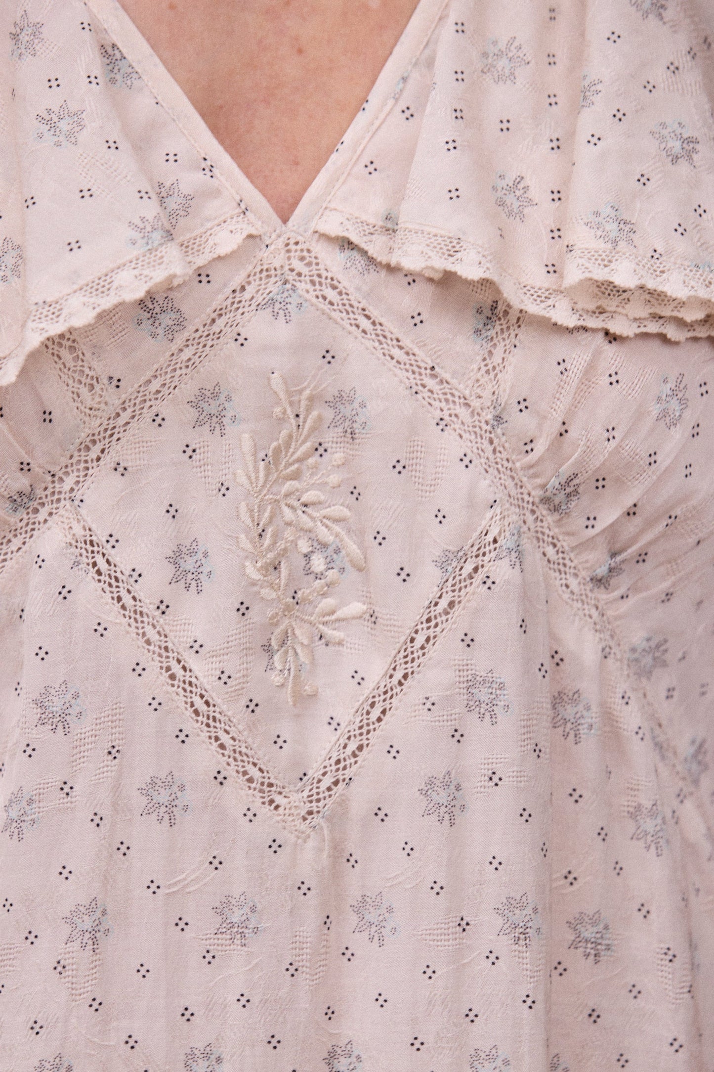 Faune Vivienne Dress - Cornflower Print
