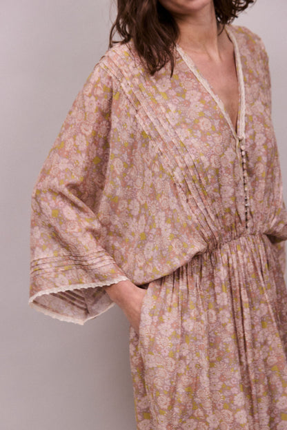 Faune Paloma Dress - Vintage Daisy Print