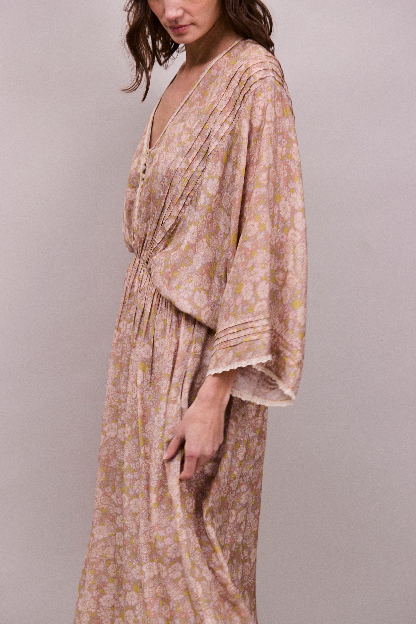 Faune Paloma Dress - Vintage Daisy Print