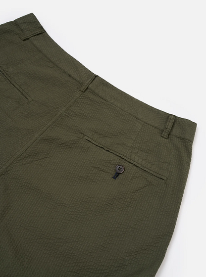 Universal works Military Chino Seersucker Olive