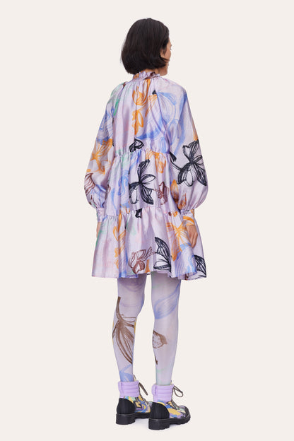 Stine Goya Jasmine Dress Stroke Tulips