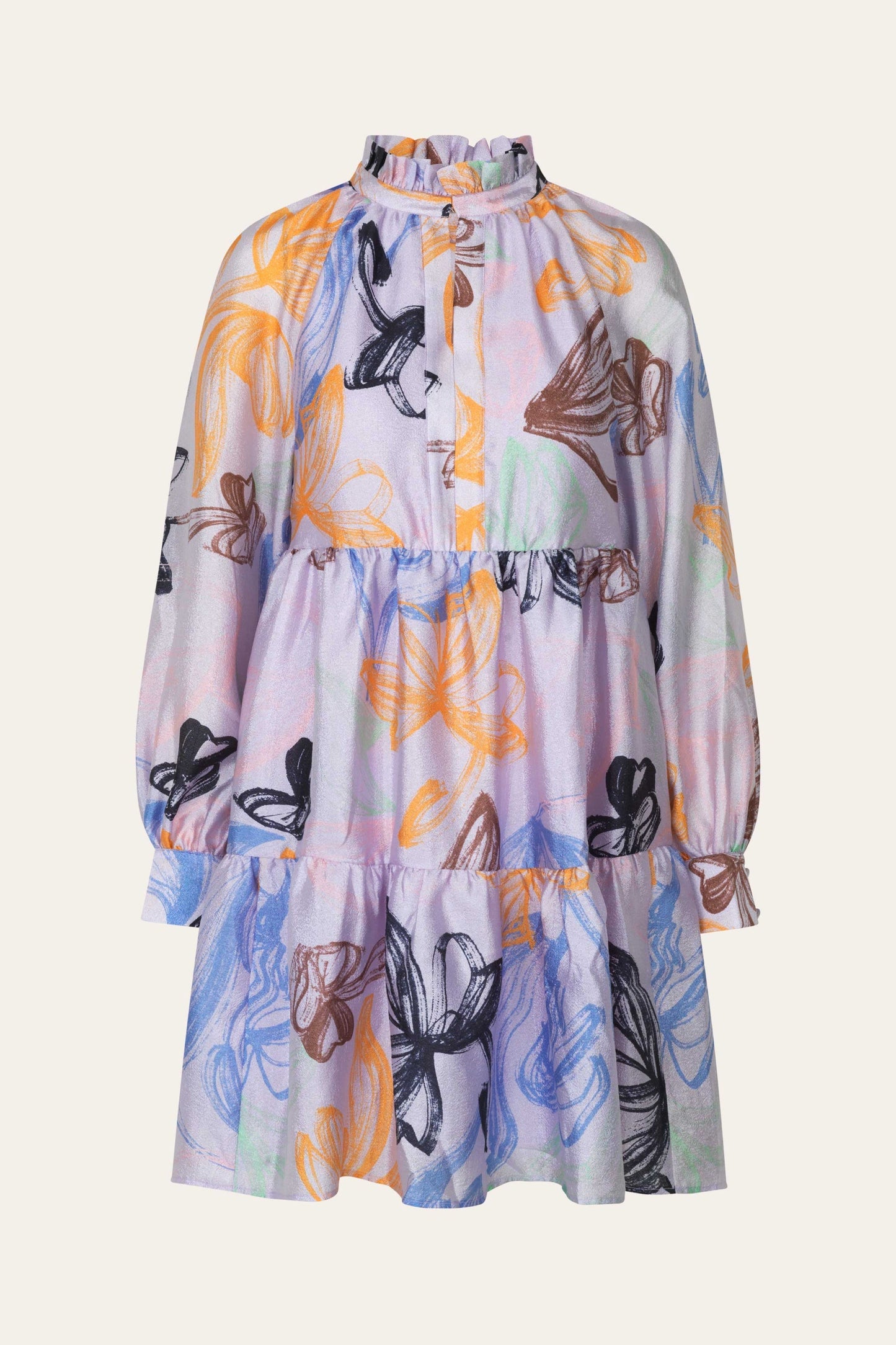 Stine Goya Jasmine Dress Stroke Tulips