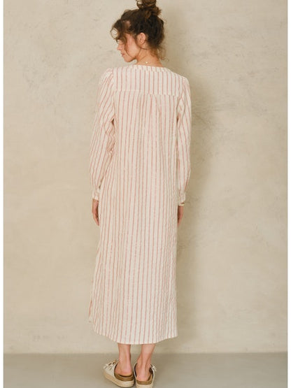 M.A.B.E Myra Stripe Kaftan