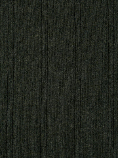 Oliver Spencer Pablo Knitted Polo Shirt Green