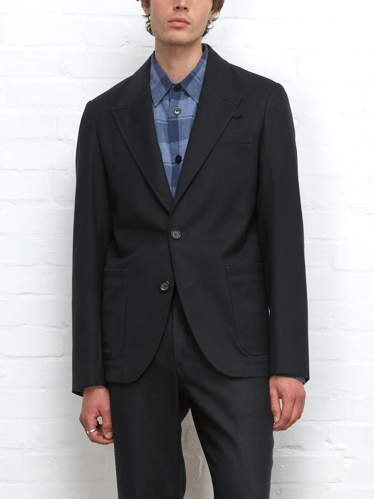Oliver Spencer Mansfield Jacket Birkbeck Navy