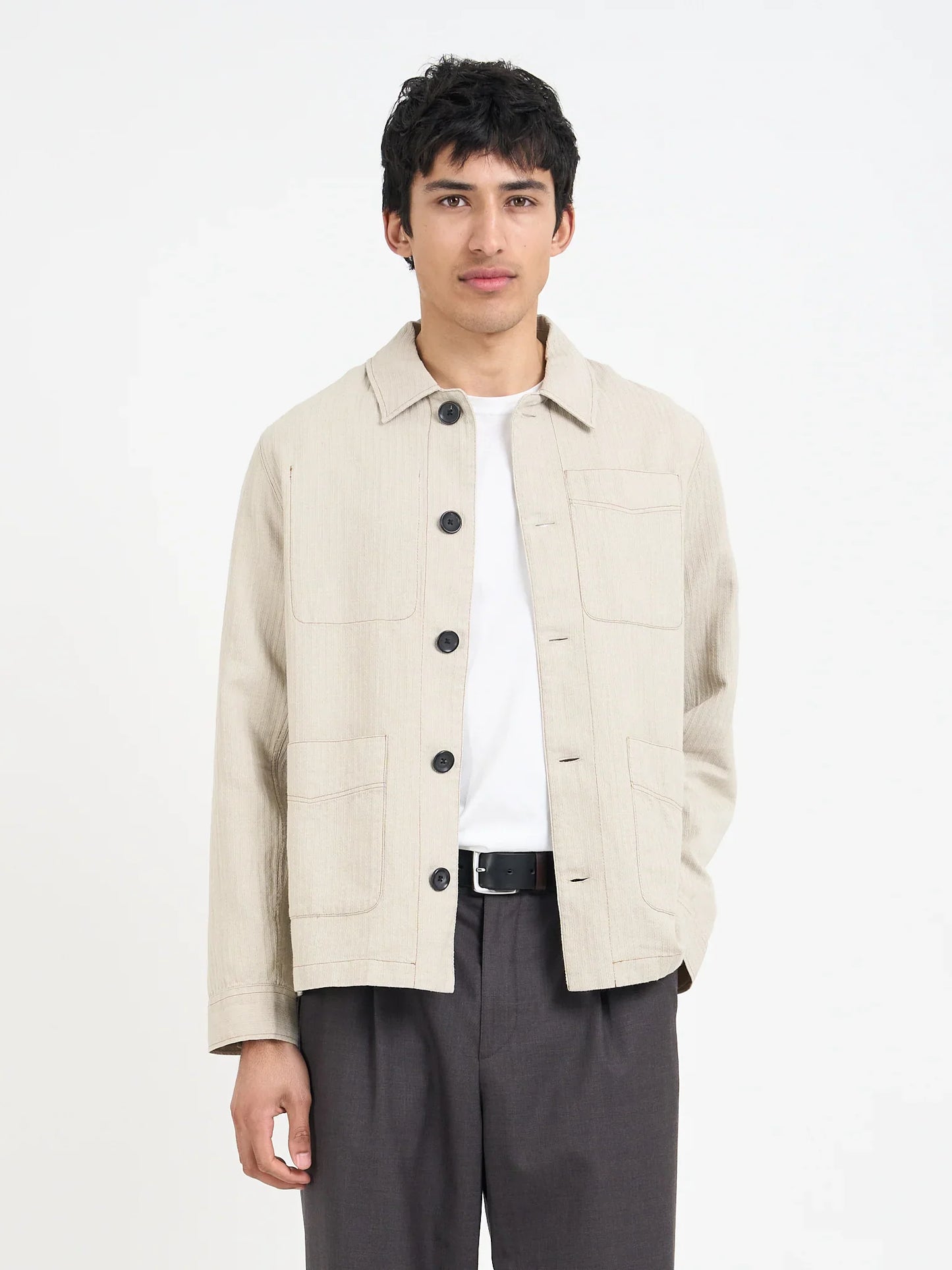 Oliver Spencer Kennard Jacket Wilkes Sand