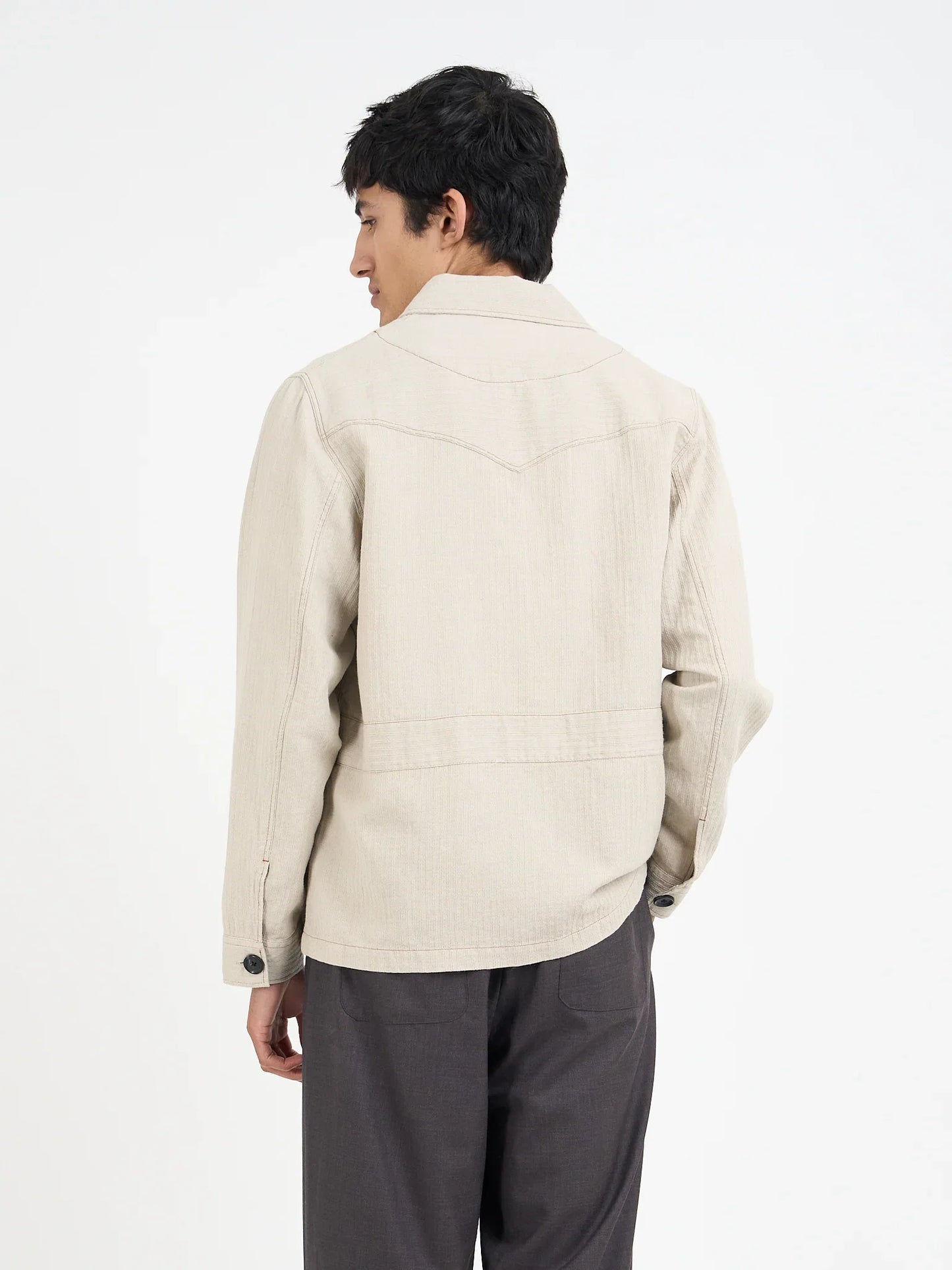 Oliver Spencer Kennard Jacket Wilkes Sand