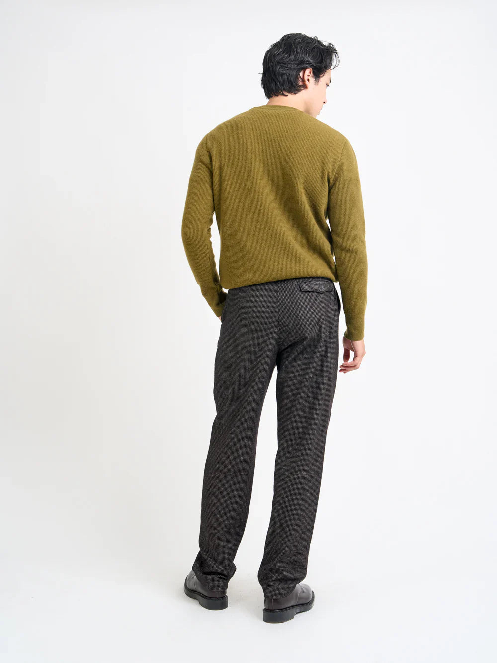 Oliver Spencer Blenheim Jumper Hartwell Olive Green