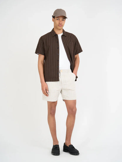 Oliver Spencer Osborne Drawstring Shorts Brenner Sand