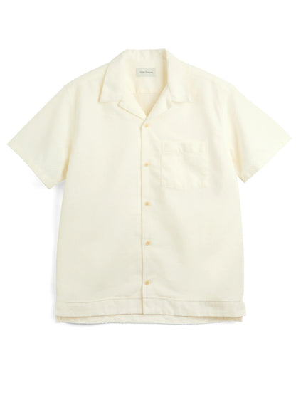 Oliver Spencer Havana Short Sleeve Shirt Cream