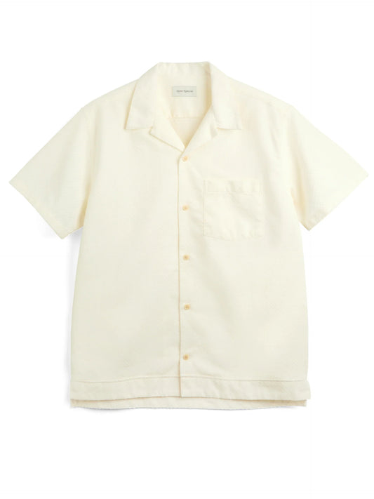 Oliver Spencer Havana Short Sleeve Shirt Cream
