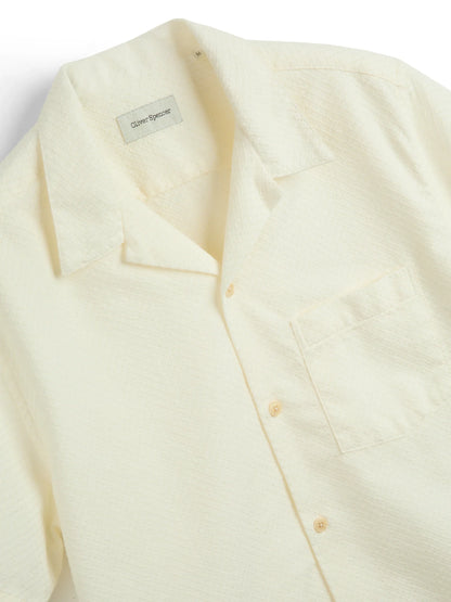 Oliver Spencer Havana Short Sleeve Shirt Cream