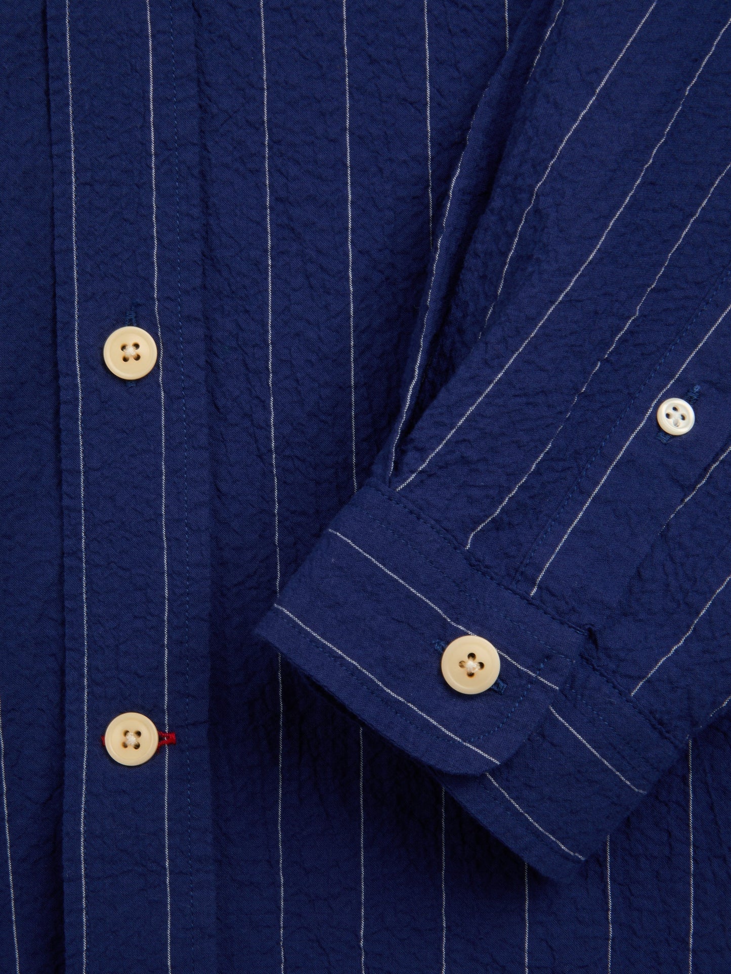 Oliver Spencer Atlanta Long Sleeve Shirt Patterson Blue