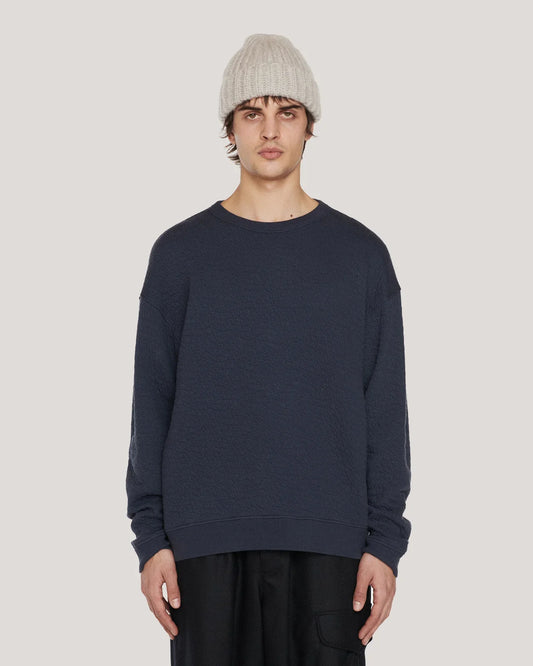 YMC Mens Fauss Sweatshirt Navy