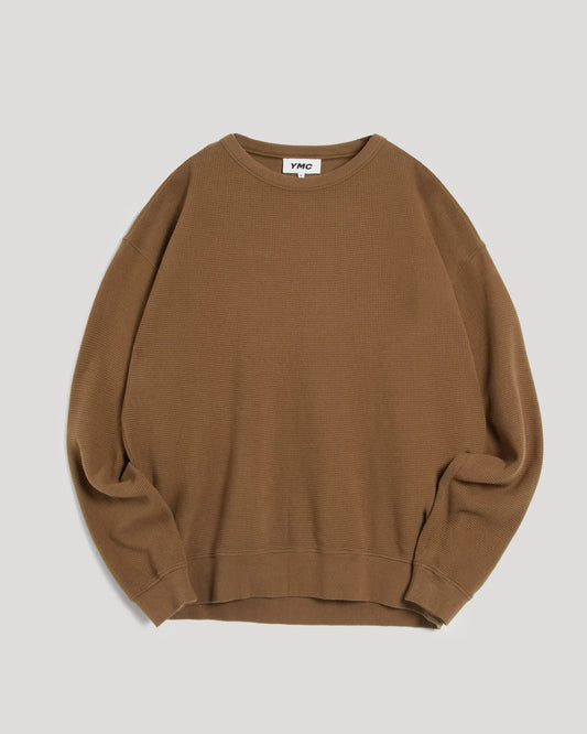 YMC Mens Zephyr Sweatshirt Olive
