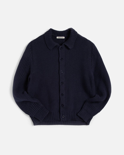 YMC Ratpack Cardigan - Navy
