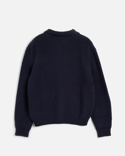 YMC Ratpack Cardigan - Navy