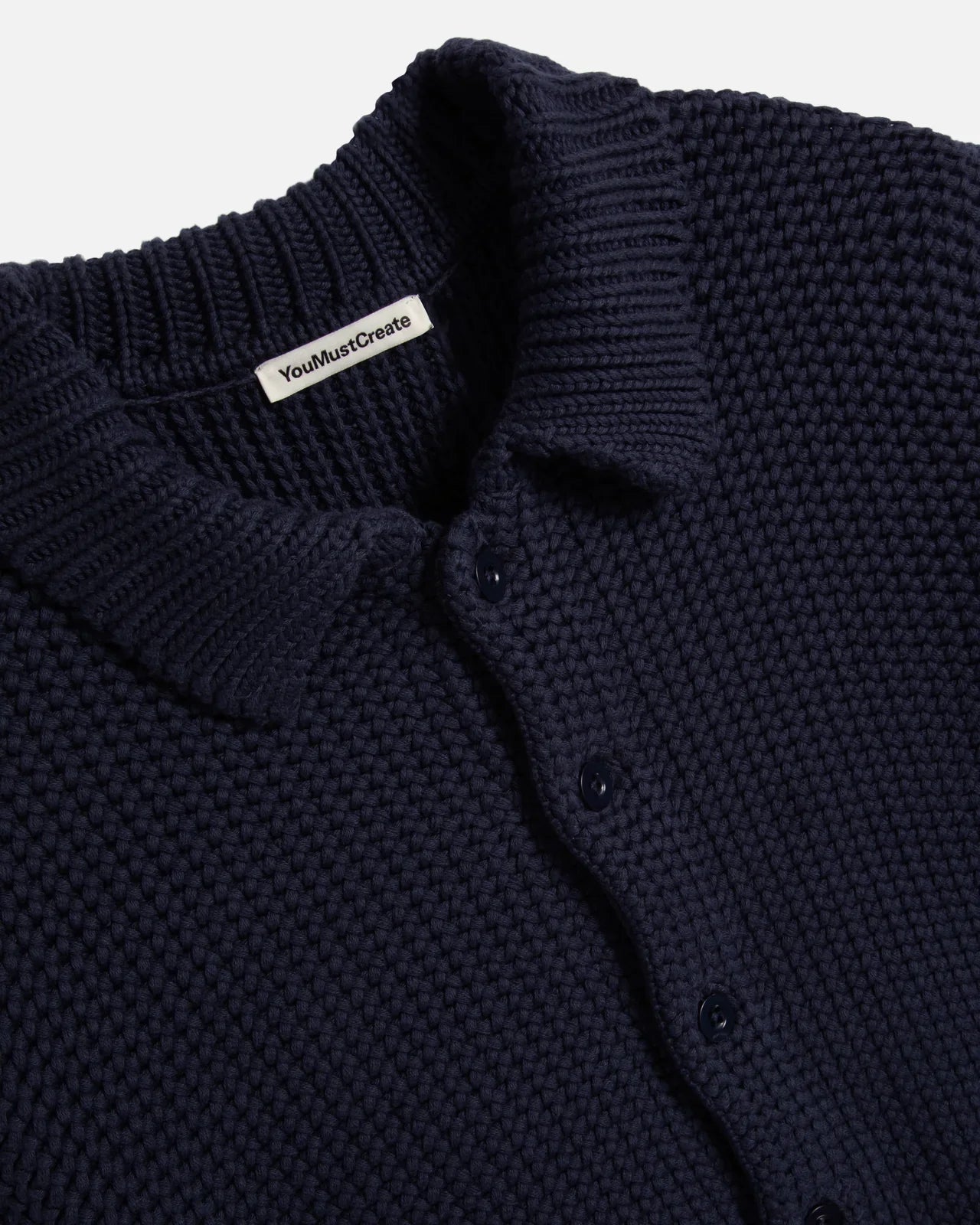 YMC Ratpack Cardigan - Navy