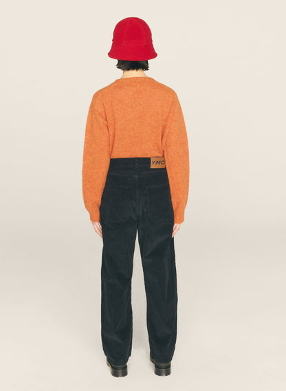YMC Silver Corduroy Jean Black