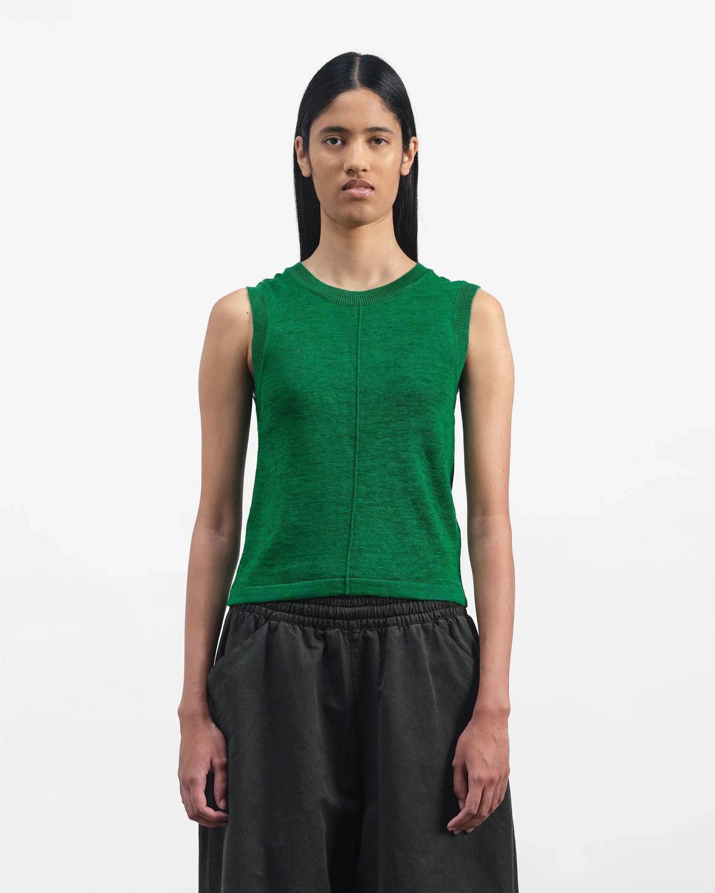 YMC Dot Vest Green