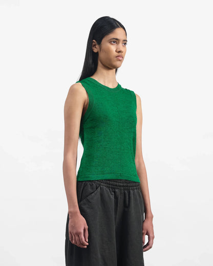 YMC Dot Vest Green