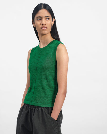 YMC Dot Vest Green