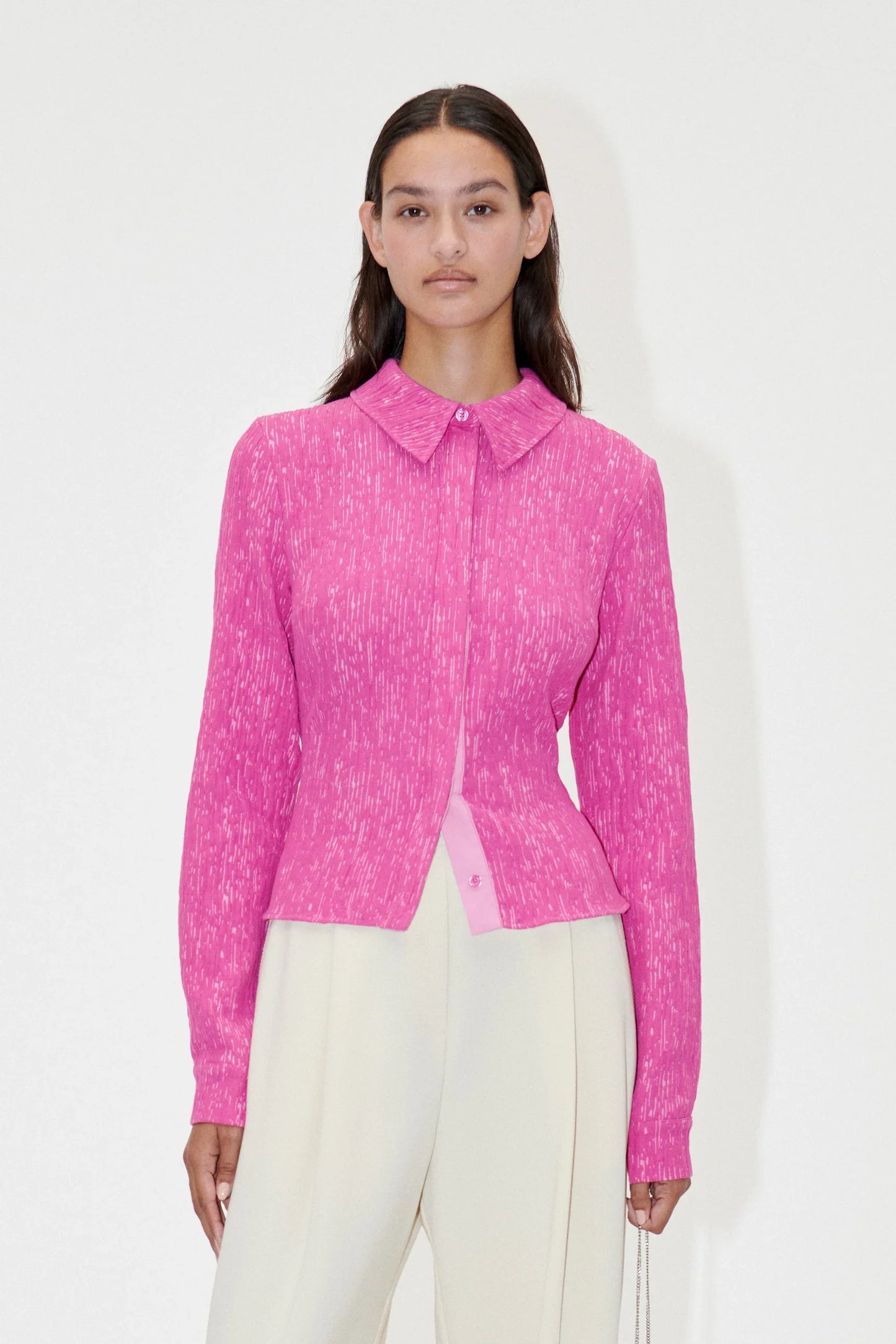 Stine Goya SGLillia Shirt Fuchsia