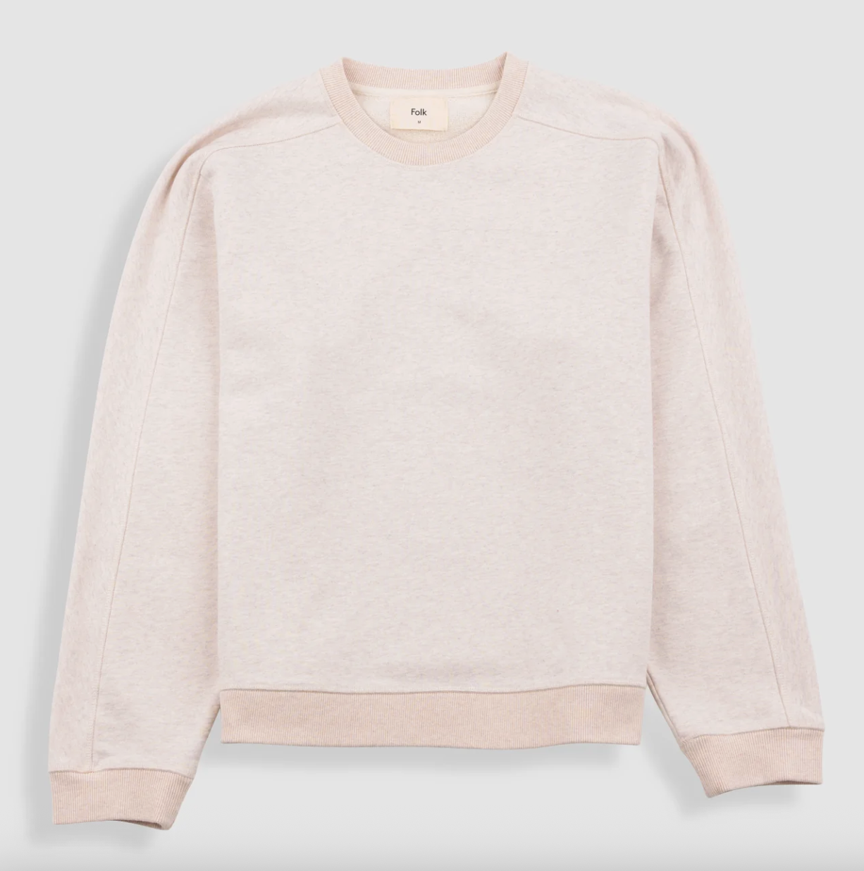 Folk Prism Sweat Ecru