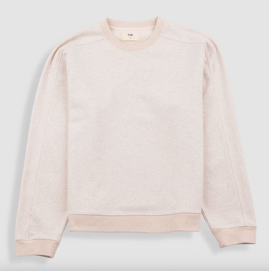 Folk Prism Sweat Ecru