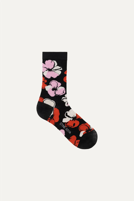 Stine Goya Short Socks - Watercolor Bloom